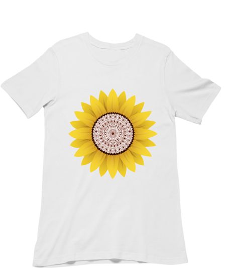 Sunflower Mandala Classic T-Shirt