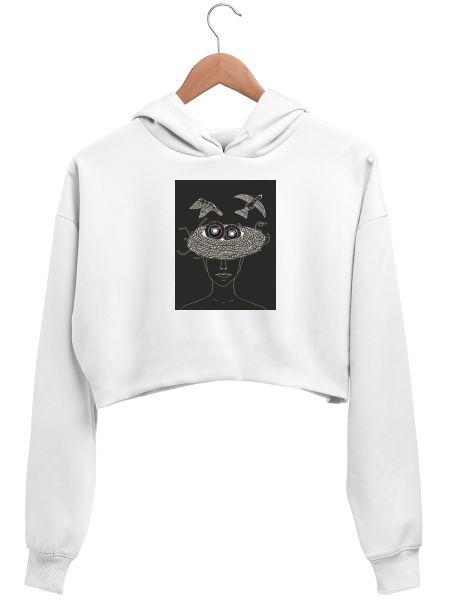 Duality Crop Hoodie