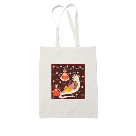 Lord Vishnu, vintage  White Tote Bag