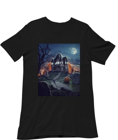 Haunted Halloween House  Regular T-Shirt