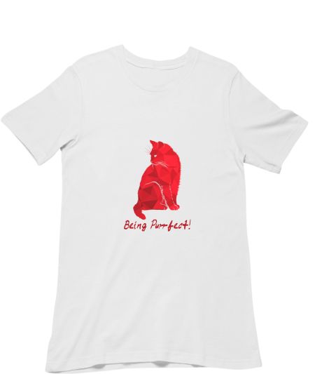 Being a Purrfect Cat Regular T-Shirt