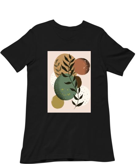 Abstract Bohemian Print Regular T-Shirt