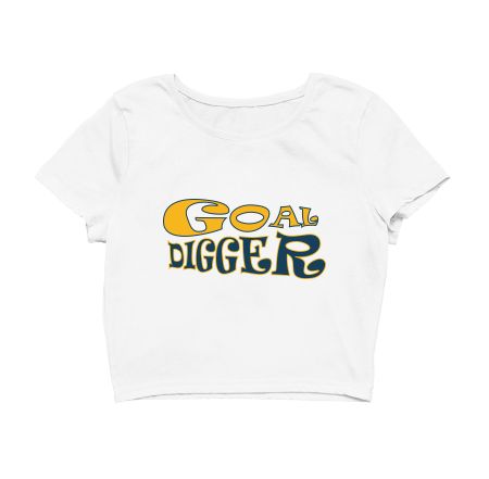 goal digger Crop Top