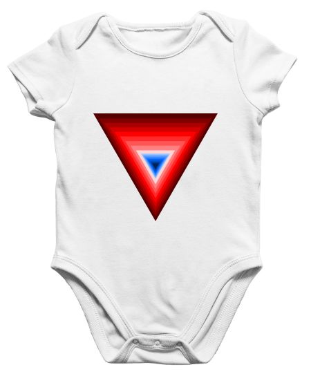 triangle t shirt Onesie