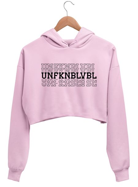 unfknblvbl Crop Hoodie