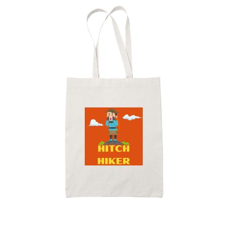 Hitch hiker cute illustration  Tote Bag