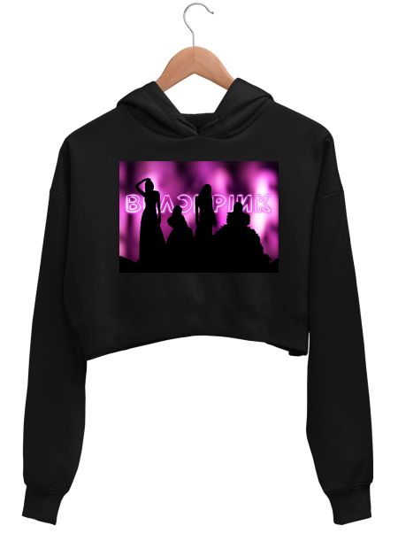 Blackpink design#5 Crop Hoodie