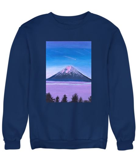 Mount Fuji art Sweatshirt