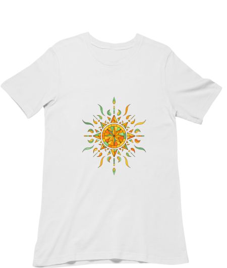 Sun Motif Classic T-Shirt