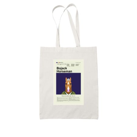 Bojack Horseman Minimal Tote Bag