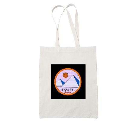 Egypt World White Tote Bag