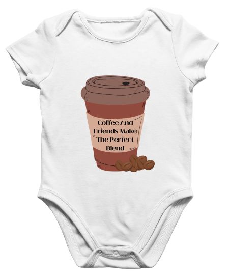 Coffee And Friends Onesie