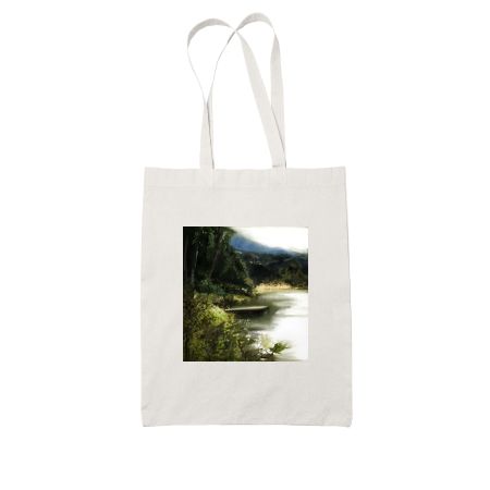 Wall White Tote Bag