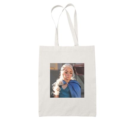 Mother of Dragons White Tote Bag