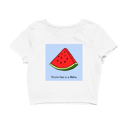 Melon Pun Crop Top