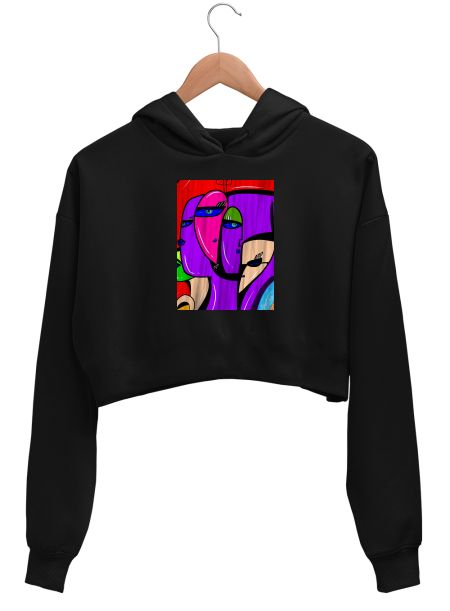 Overthinking Crop Hoodie