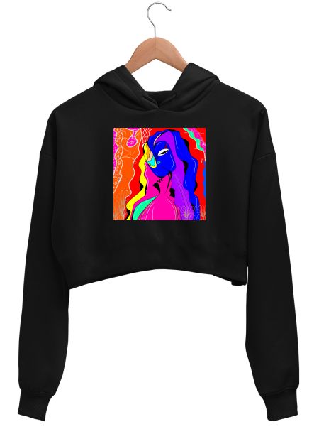 Overthinking Crop Hoodie