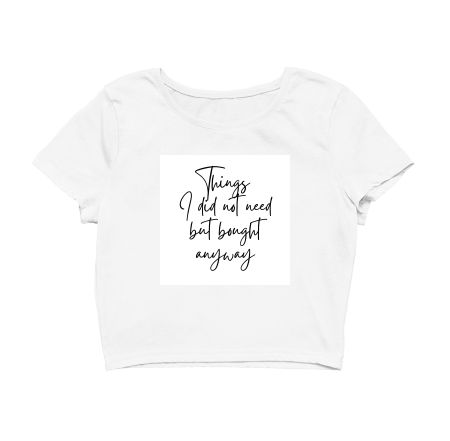 Tot bags  Crop Top