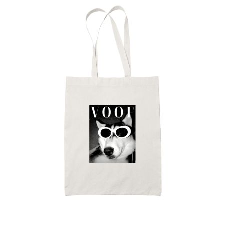 DOGGO VOGUE T-SHIRT White Tote Bag