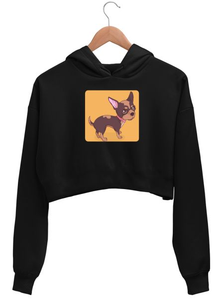 Pet Dog Crop Hoodie