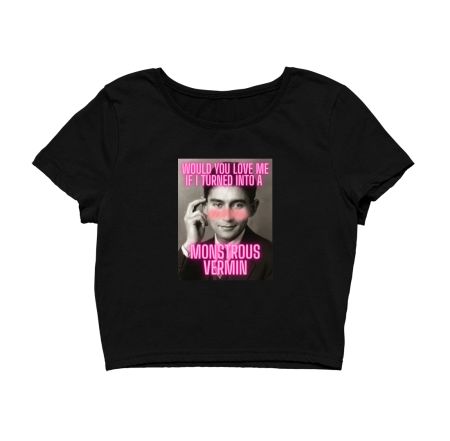 Kafka vermin girlfriend love Crop Top