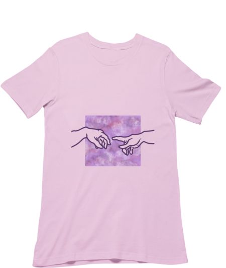 Adam's Creation Purple Aesthetic Regular T-Shirt