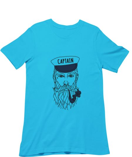 Captain Graphic Printed Men Regular T-Shirt