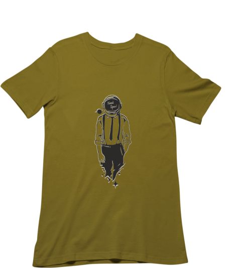 Space Men Printed T-shirt Classic T-Shirt