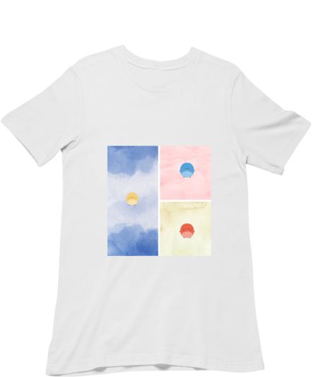 Cute Friendship Birds Regular T-Shirt