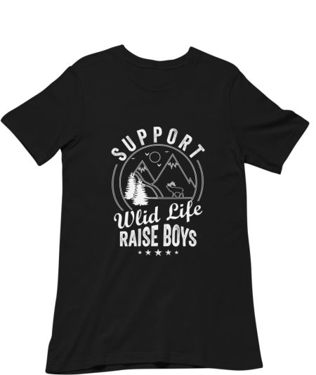 Support Wild Life Raise Boys Classic T-Shirt