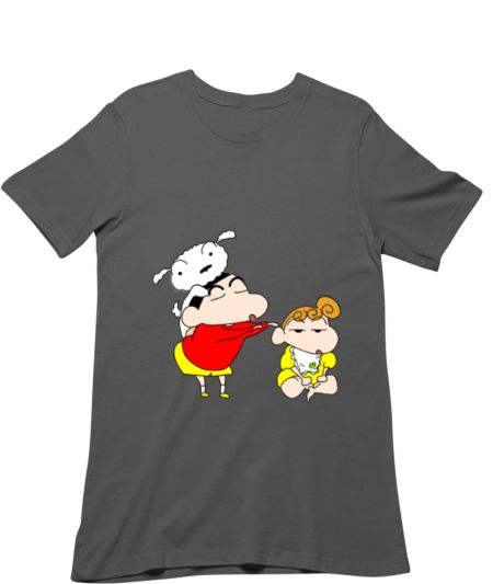 Shinchan, Himawari and Shiro Classic T-Shirt