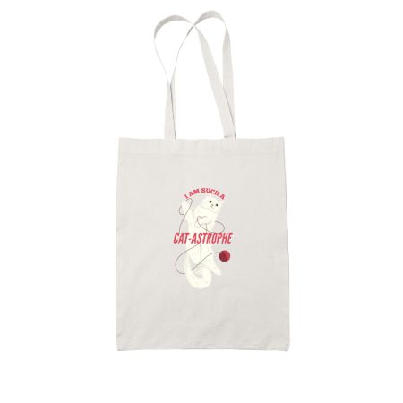 CAT-astrophe! White Tote Bag