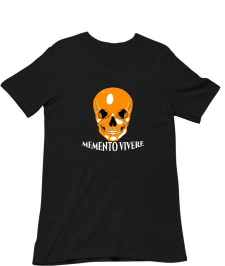 Memento Vivere - HandDrawn Art Regular T-Shirt