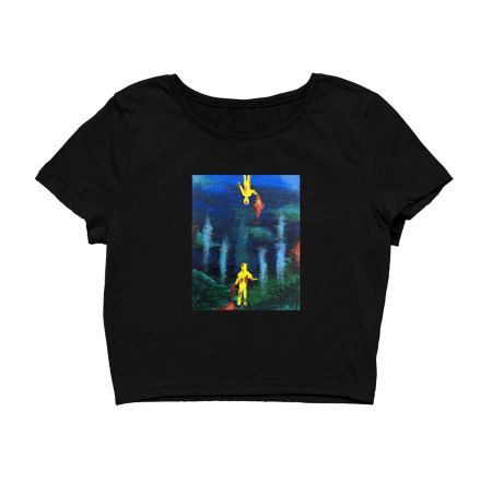 artistic Crop Top