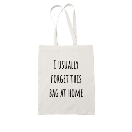 I have a bag! White Tote Bag