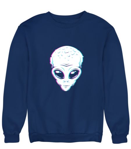 ALIEN TRIPPY DESIGN Sweatshirt