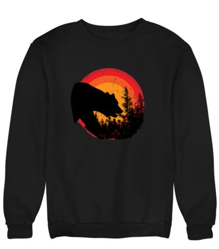 Vintage Forest Bear Sweatshirt