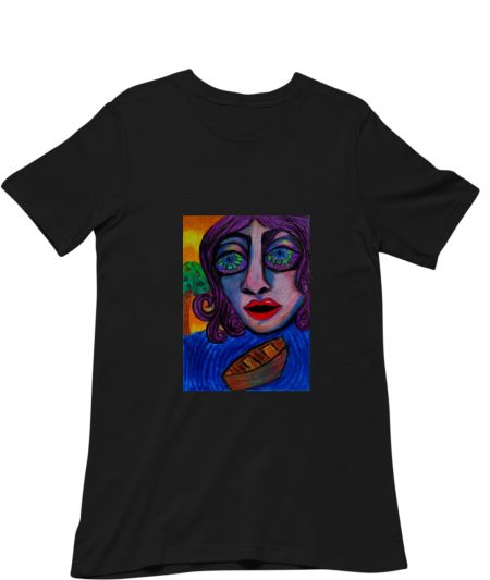 The Girl With Kaleidoscope Eyes Regular T-Shirt