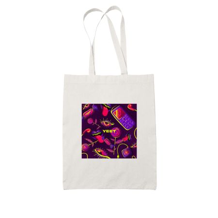 YEET White Tote Bag