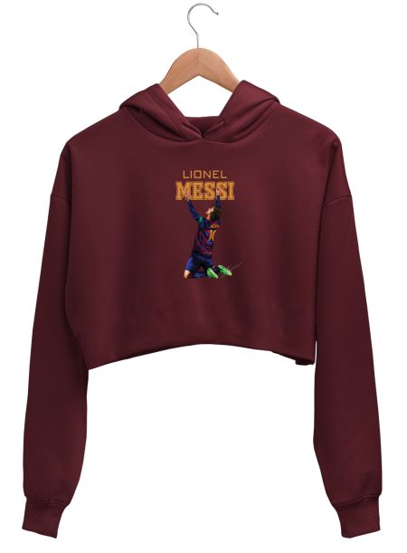 Lionel Messi Crop Hoodie