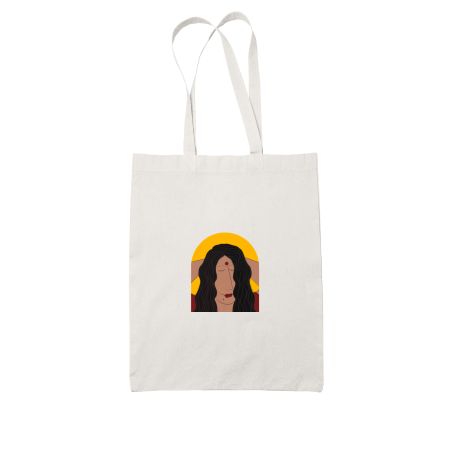 Naari 3 White Tote Bag