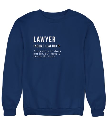 Lawyer Definition Sweatshirt