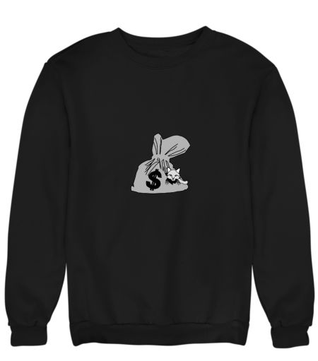 Money cat grunge Sweatshirt