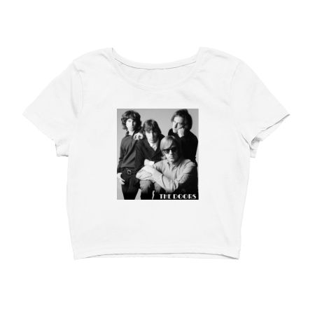 The Doors- Rock band Crop Top