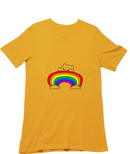 Rainbow kitten! Classic T-Shirt