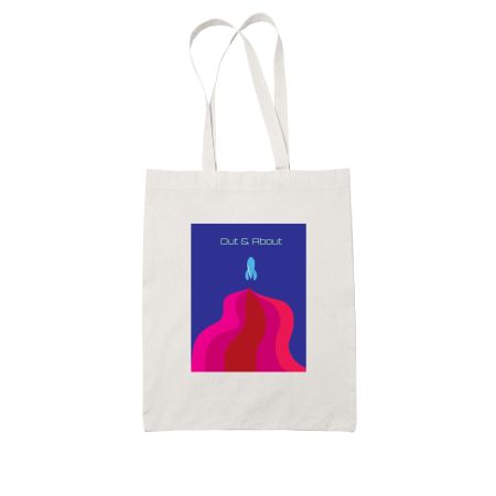 Out & About Tote Bag White Tote Bag