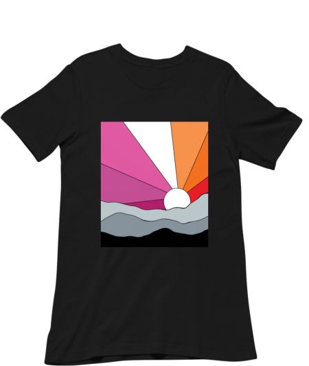 Lesbian Sunrise Regular T-Shirt