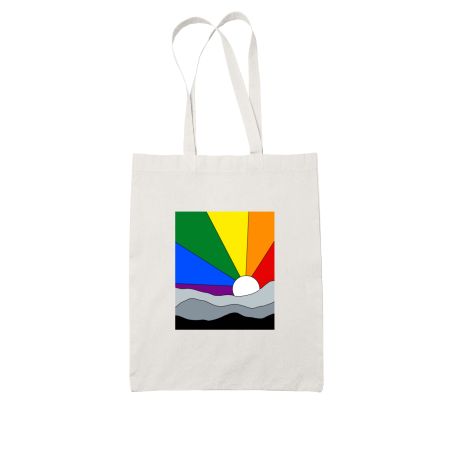 Gay Sunrise White Tote Bag