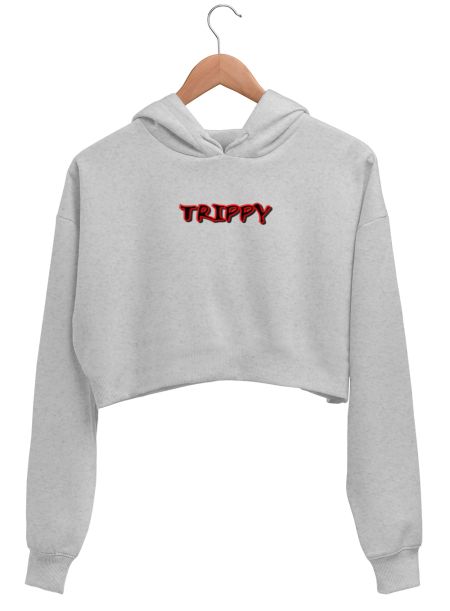 TRIPPY Crop Hoodie