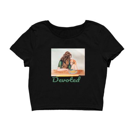 Pet love Crop Top